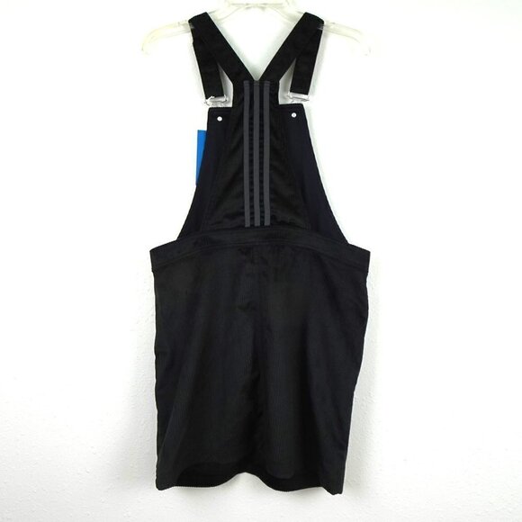 Adidas Originals Corduroy Dress Women's Size S Black Overall Dress - Picture 8 of 13